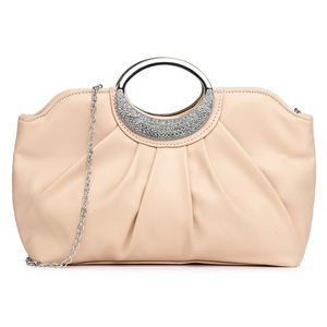 Clutch Purses Elegant Pleated Evening Bag Fashion Pu Leather Purse ^_^